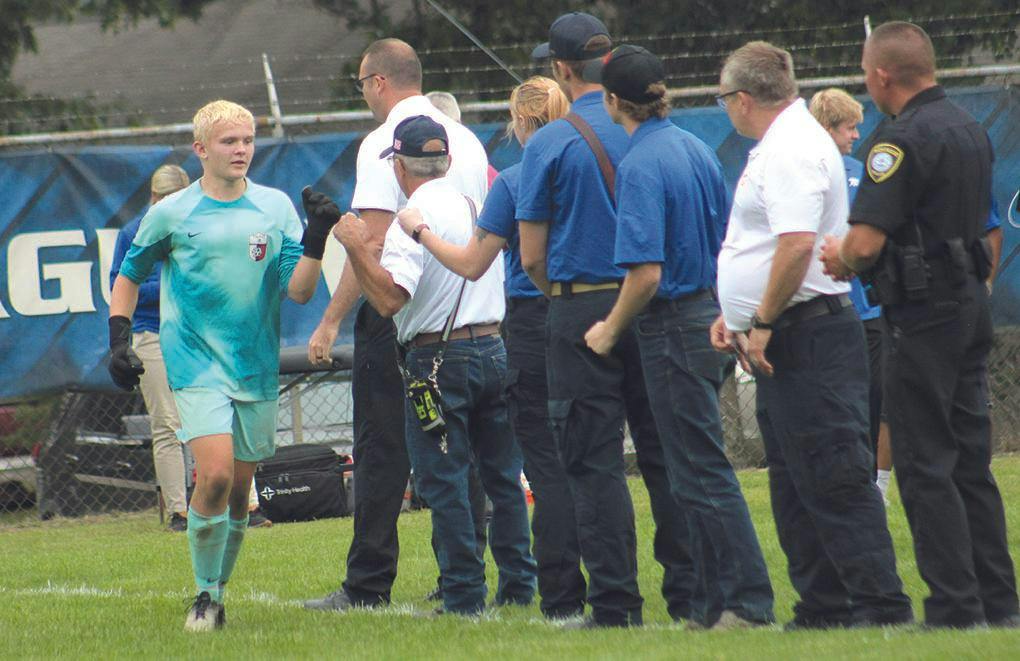 Gallery - First Responder Salute, Wildcat Salute games at Montague