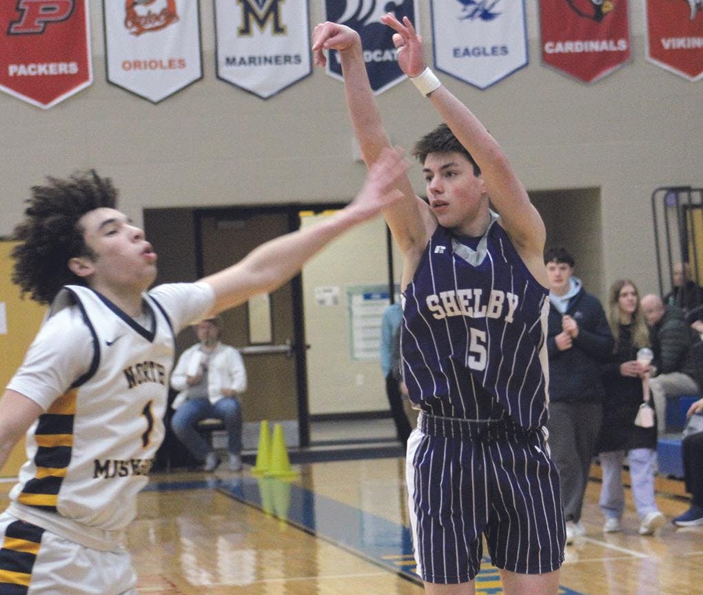 Gallery - Shelby vs. North Muskegon district boys basketball