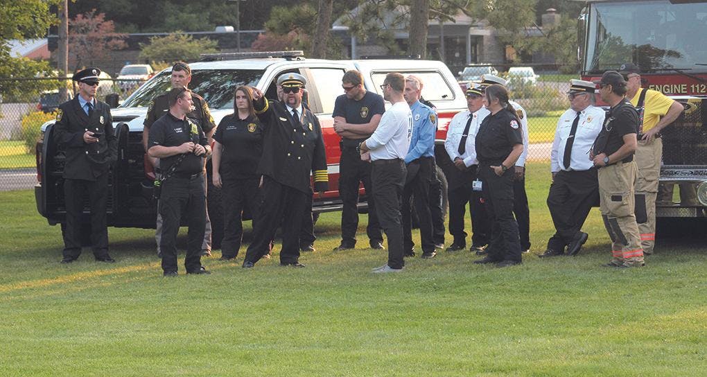 Gallery - Montague vs. Whitehall soccer and First Responder Salute