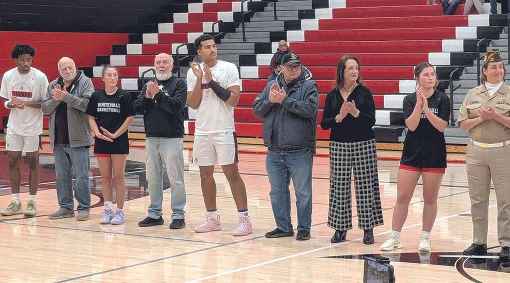 Gallery - Whitehall basketball hosts Veterans Appreciation Night