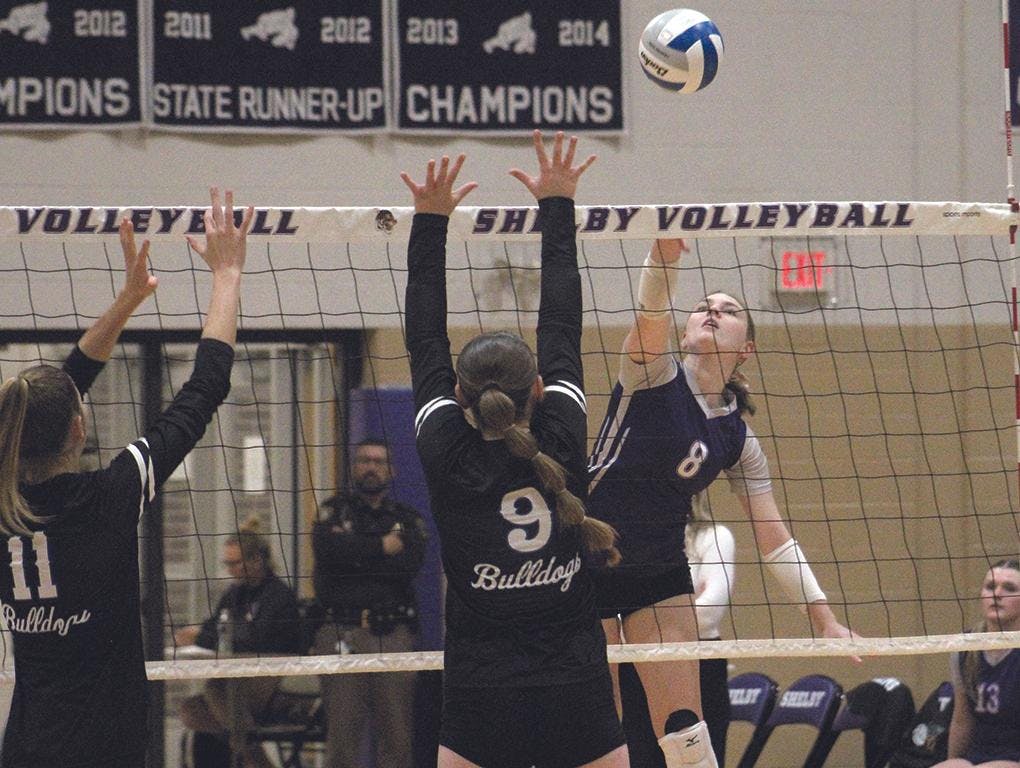 Gallery - Shelby vs. Ravenna district volleyball
