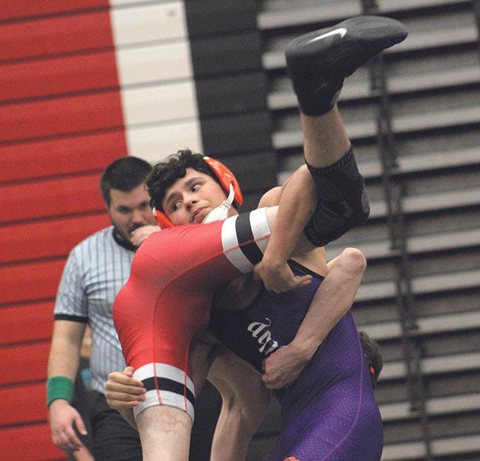 Gallery - Shelby wrestling at Whitehall Quad