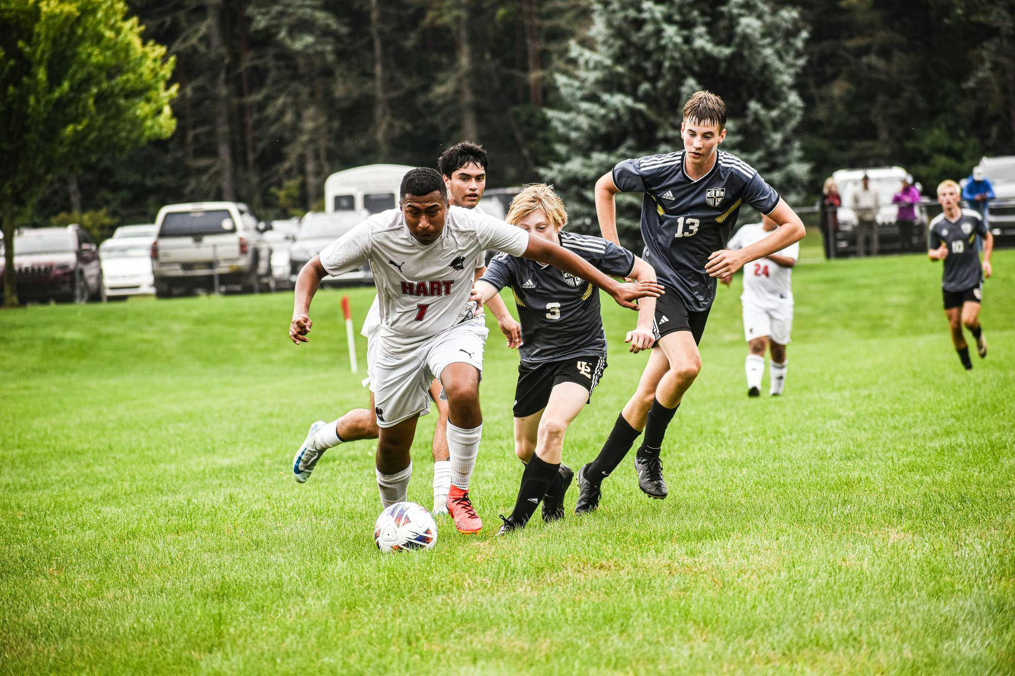 Hart Boys Soccer vs. Glen Lake