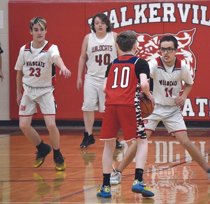 Gallery - Walkerville vs. Big Rapids Crossroads boys basketball