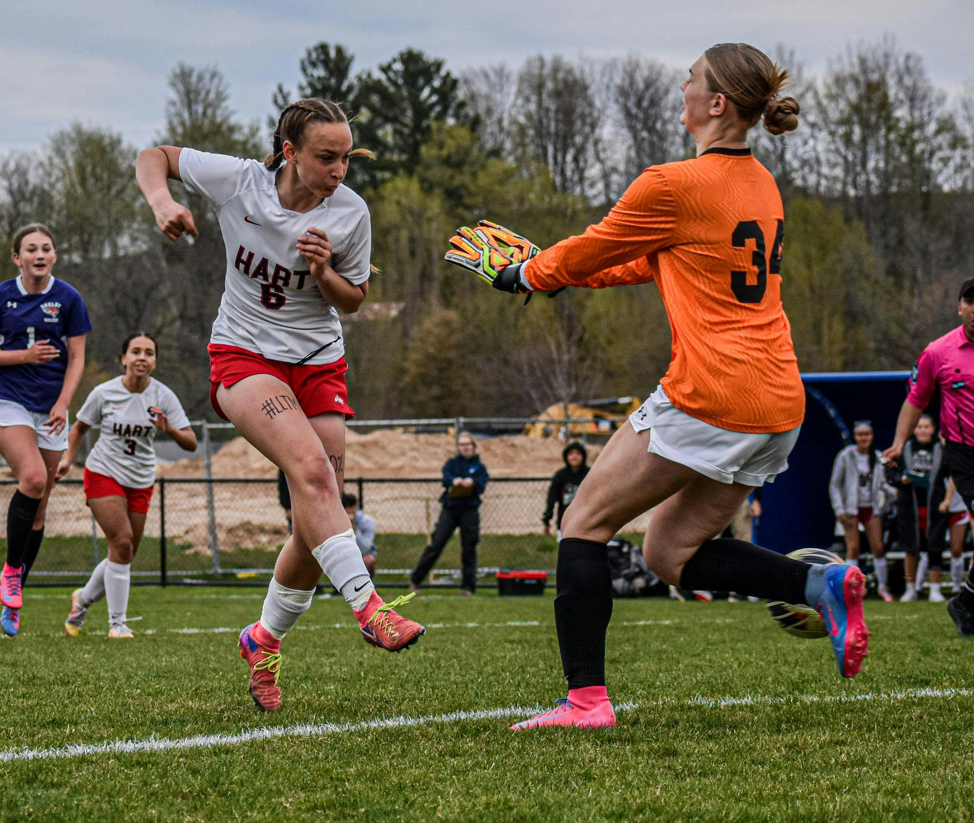 Shelby Girls Soccer vs. Hart