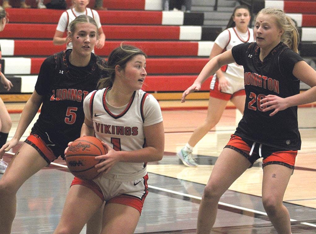 Gallery - Whitehall vs. Ludington girls basketball