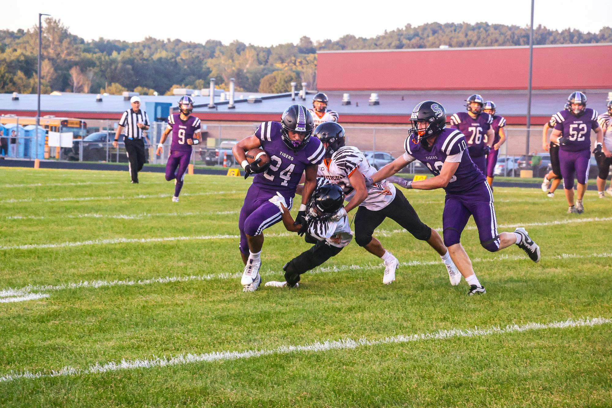 Shelby FB vs. White Cloud (Week One) - AJ Melchor 