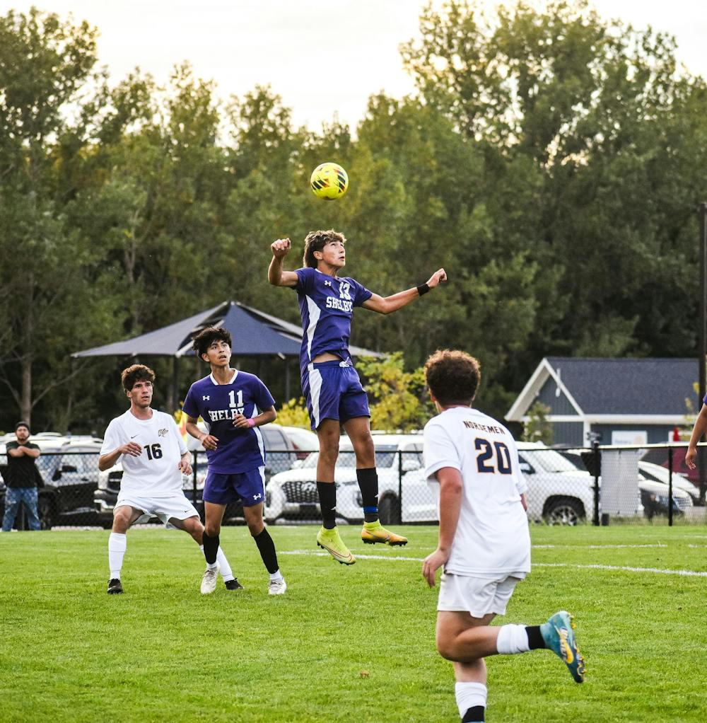 Shelby Soccer vs. N. Muskegon - Nathan Miller