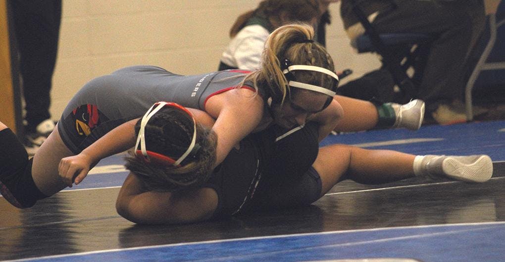 Gallery - Oceana wrestlers at Montague girls Mat Cat Classic