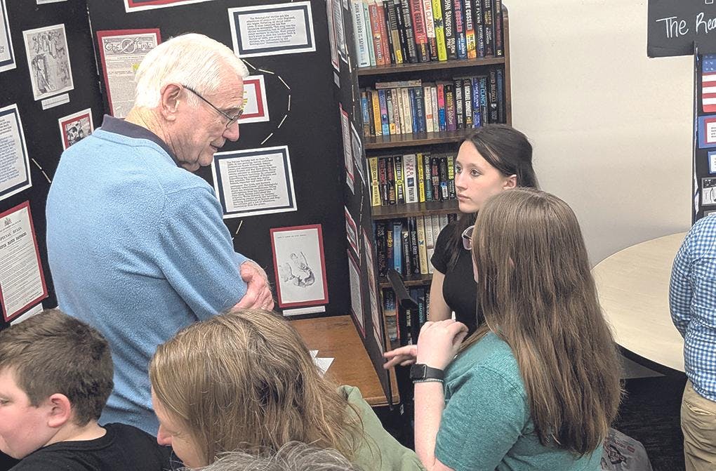 Gallery - Whitehall NHD students present at White Lake Area Historical Society