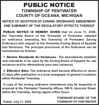 Pentwater Township Adoption Notice Section 18.08 July 11, 2025 Echo.pdf