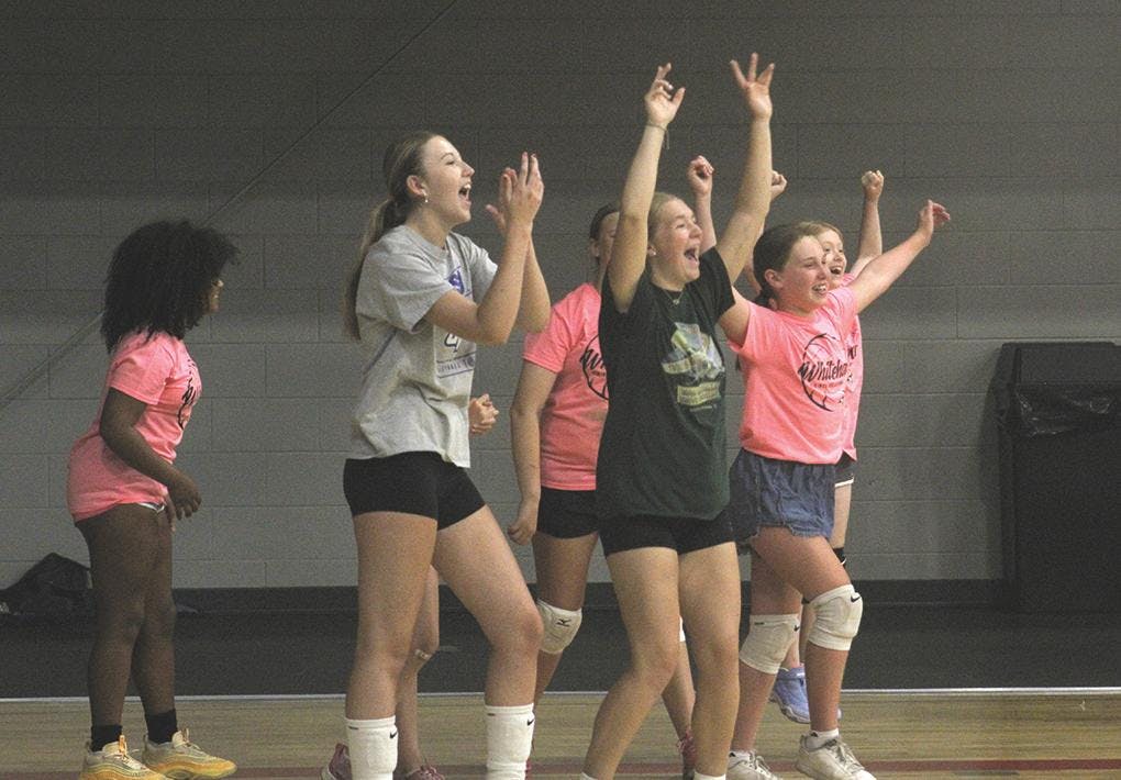 Whitehall volleyball youth camp
