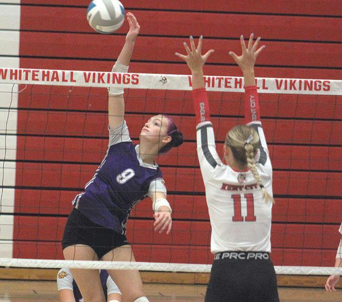 Gallery - Shelby volleyball at Whitehall Tri