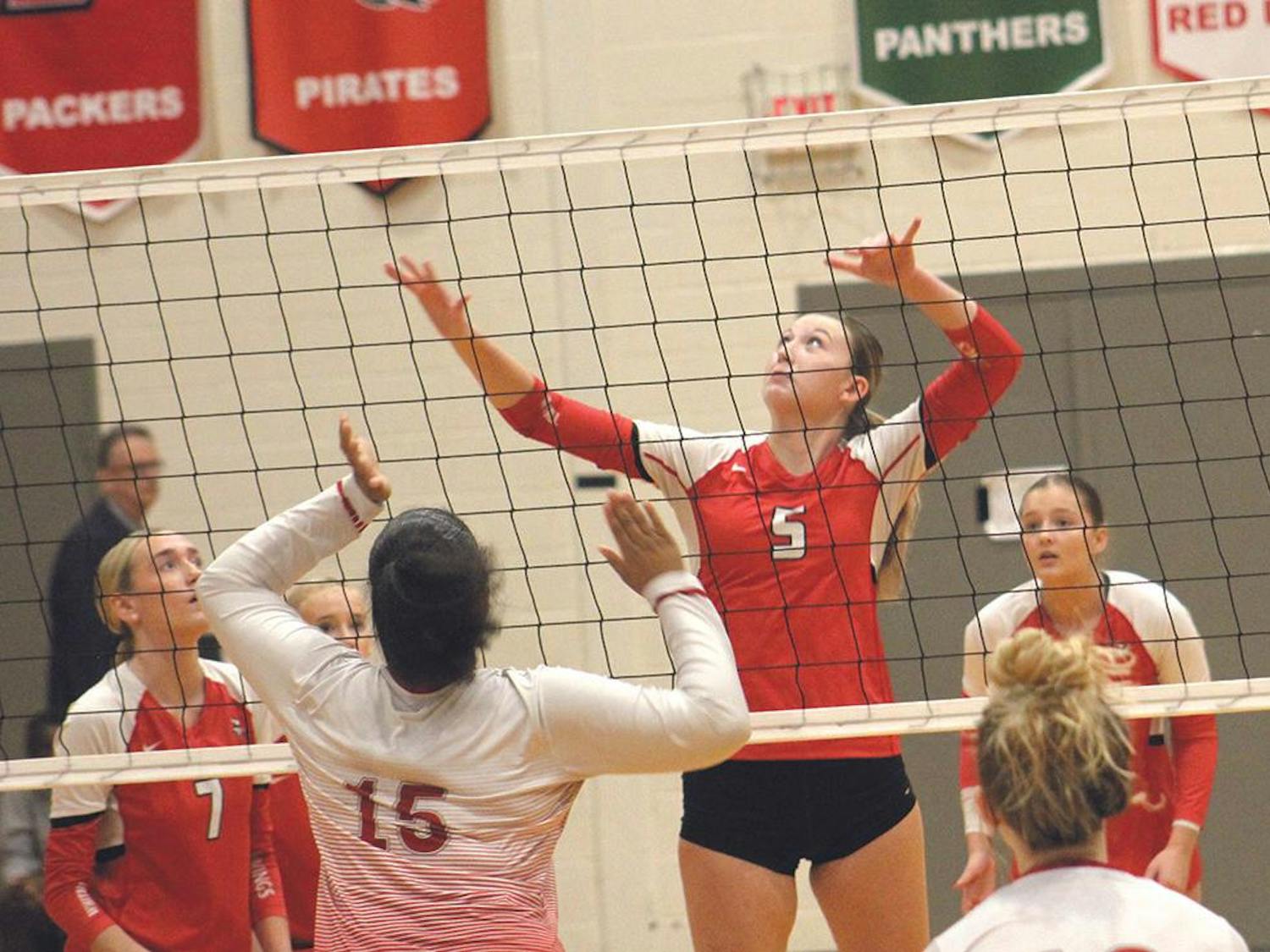 Gallery - Whitehall vs. Orchard View district volleyball