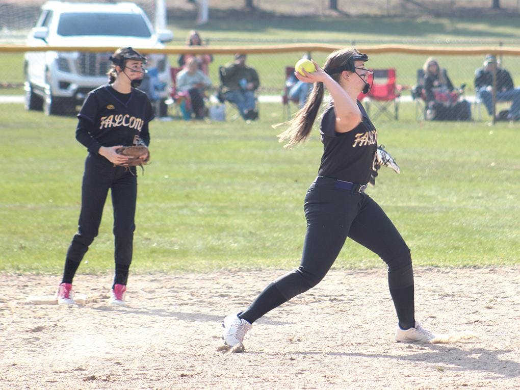 Gallery - Pentwater vs. Brethren softball