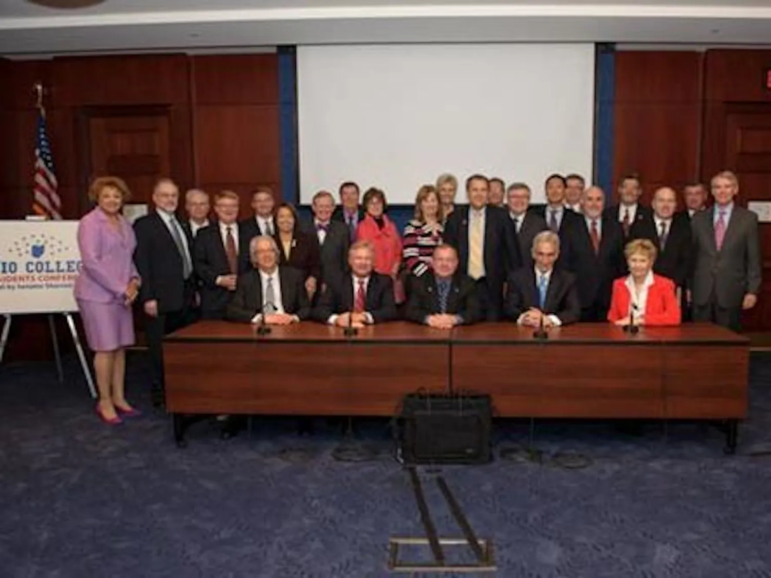 Senators encourage McDavis and other university presidents to help make college affordable