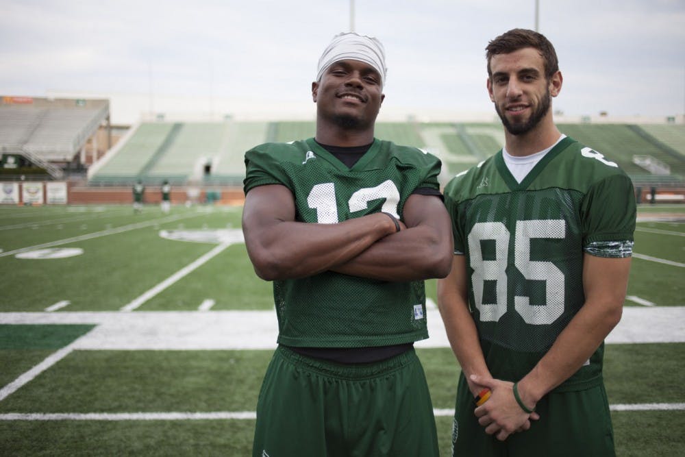 Jordan Reid and Brendan Cope  