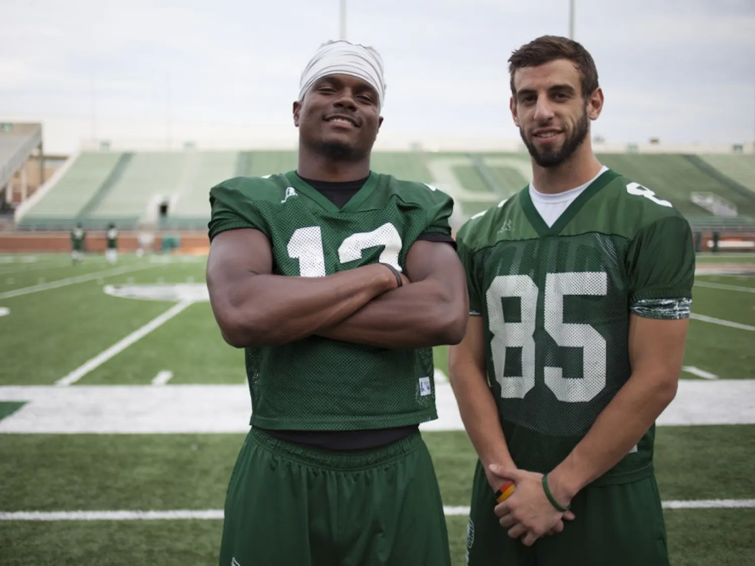 Jordan Reid and Brendan Cope