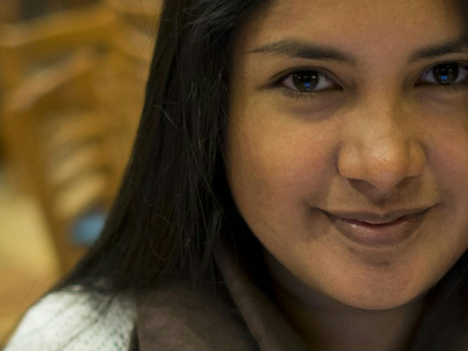 Maria Figueroa, sophomore studying Business Management