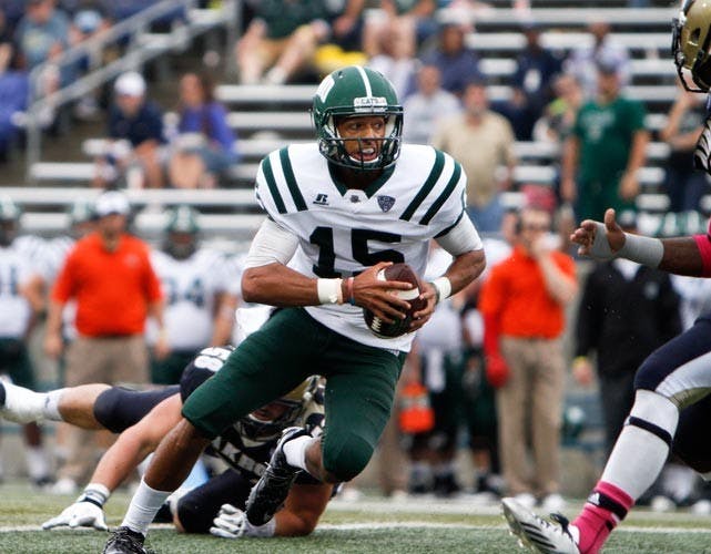 Football: Bobcats hand Zips Homecoming loss  