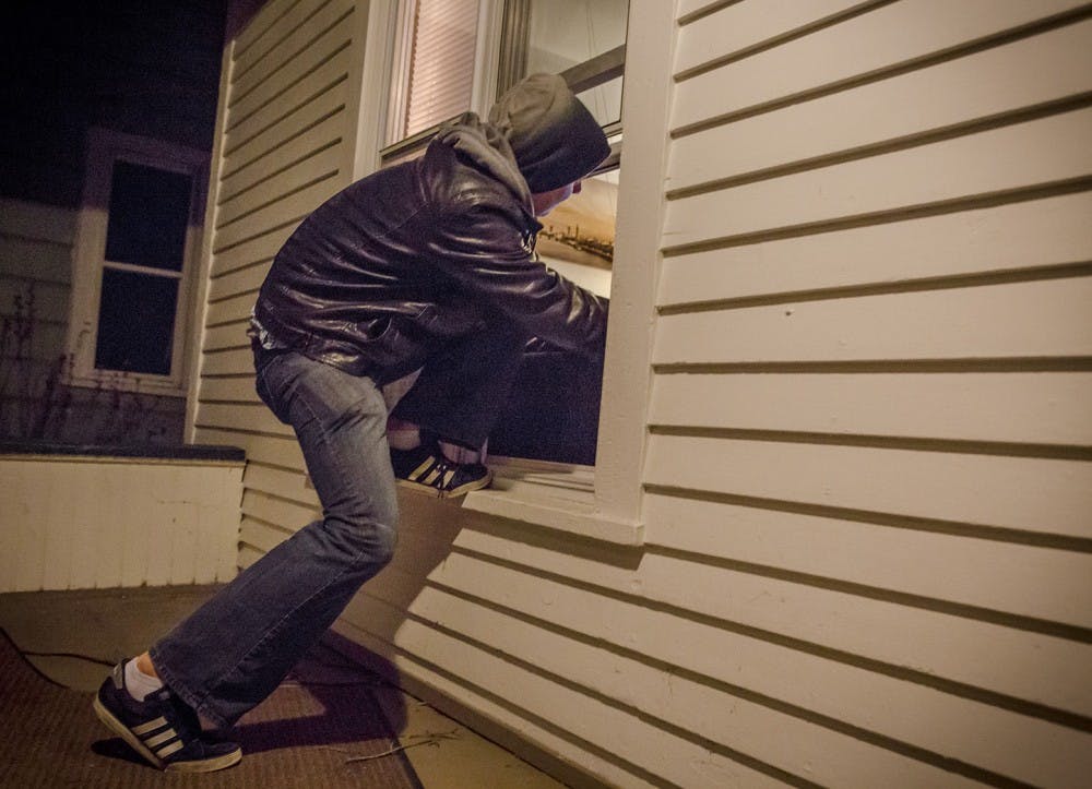 Break-In Photo Illustration  