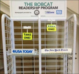 Readership program renewed to offer off-campus news  