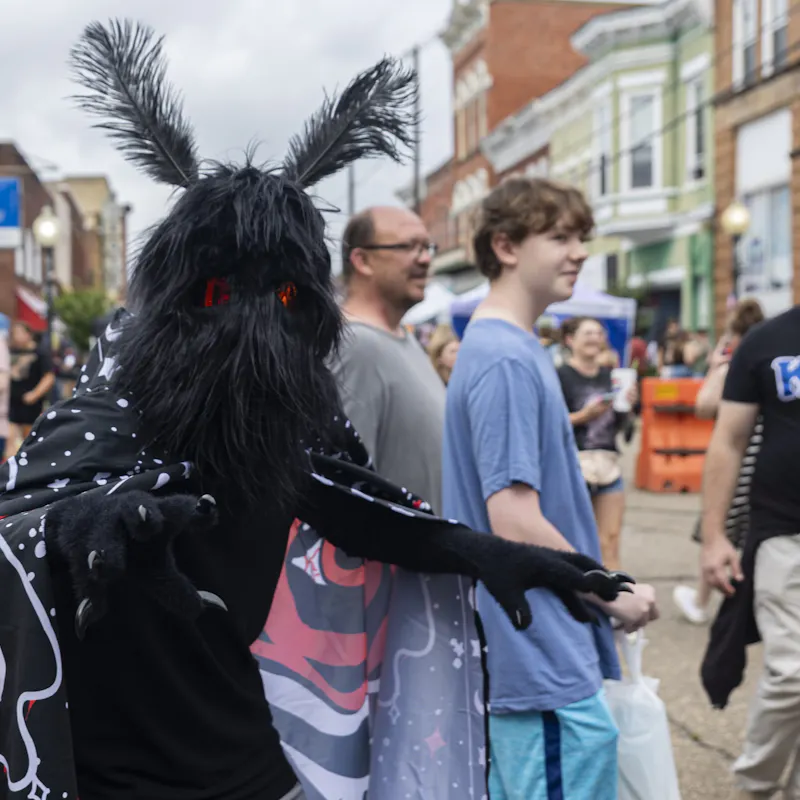 Cryptids, paranormal of all kinds at Mothman Festival
