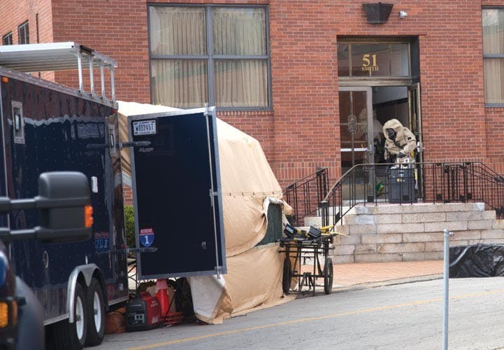 OU police close office, bank after discovery of suspicious letter  