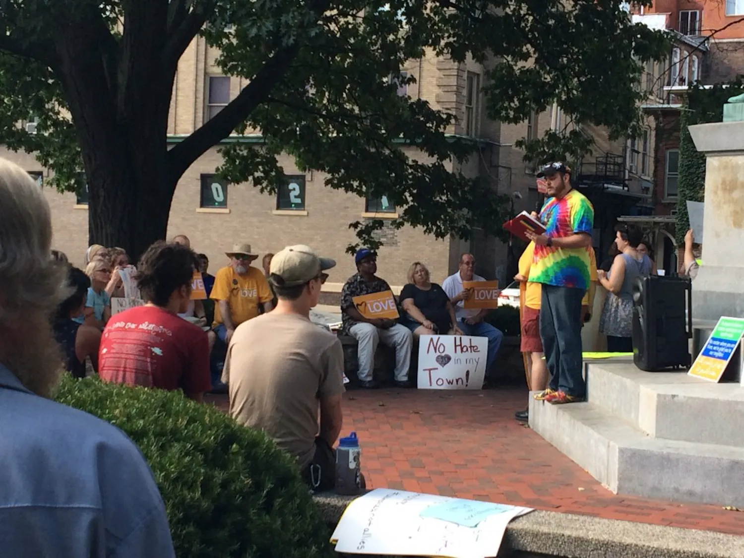 delfin Charlottesville rally