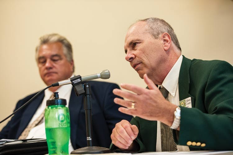 Commissioners talk job growth at forum  