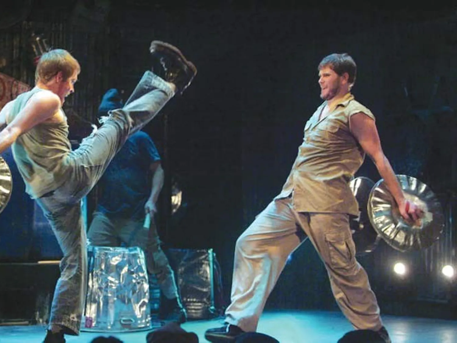 Sold-out STOMP is a smash hit, to perform again tonight