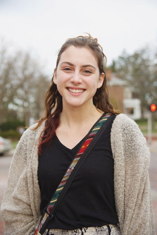 Alexandria Polanosky, junior studying photojournalism  
