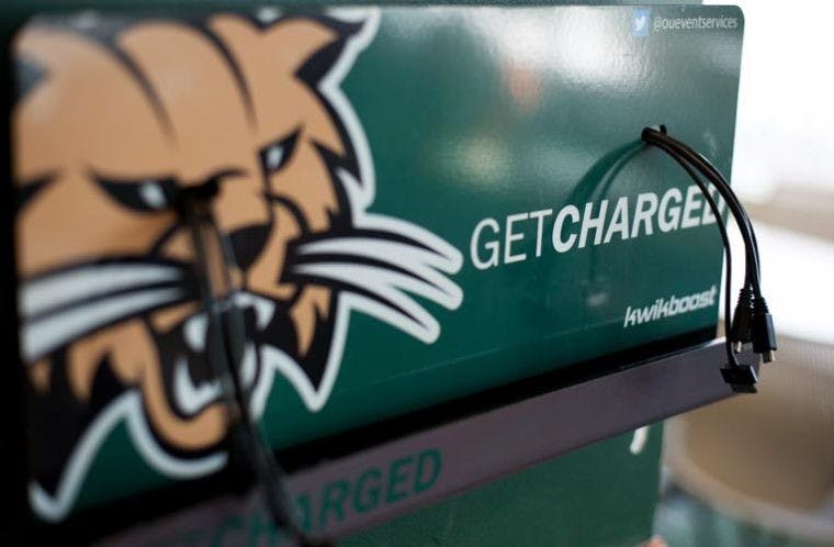 High-speed phone chargers made available in Baker Center  