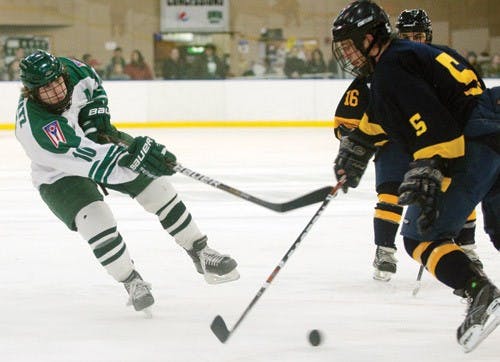 Hockey: Morris mixes practices to build on-ice success  