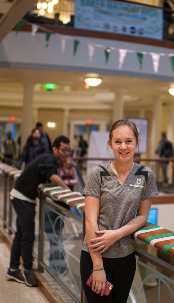 Elisa Bergmeier, freshman studying mechanical engineering  