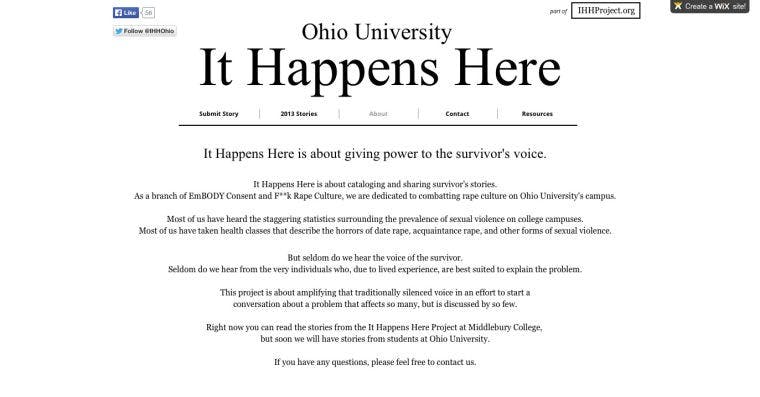 Students tell their stories of sexual abuse through website  
