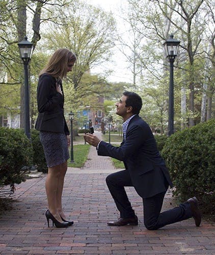 Bobcats pop the big question close to home  