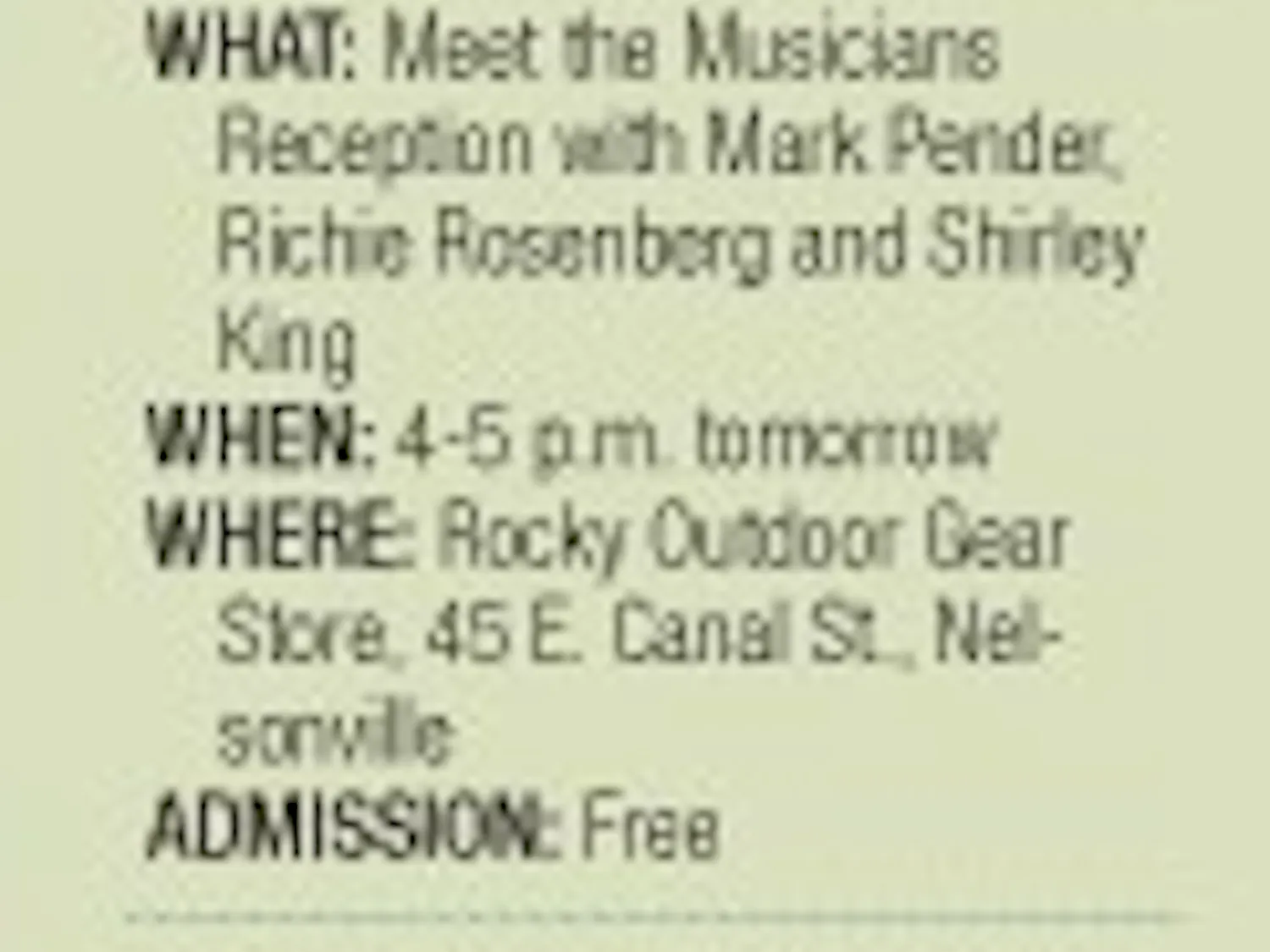 Event offers music mixes