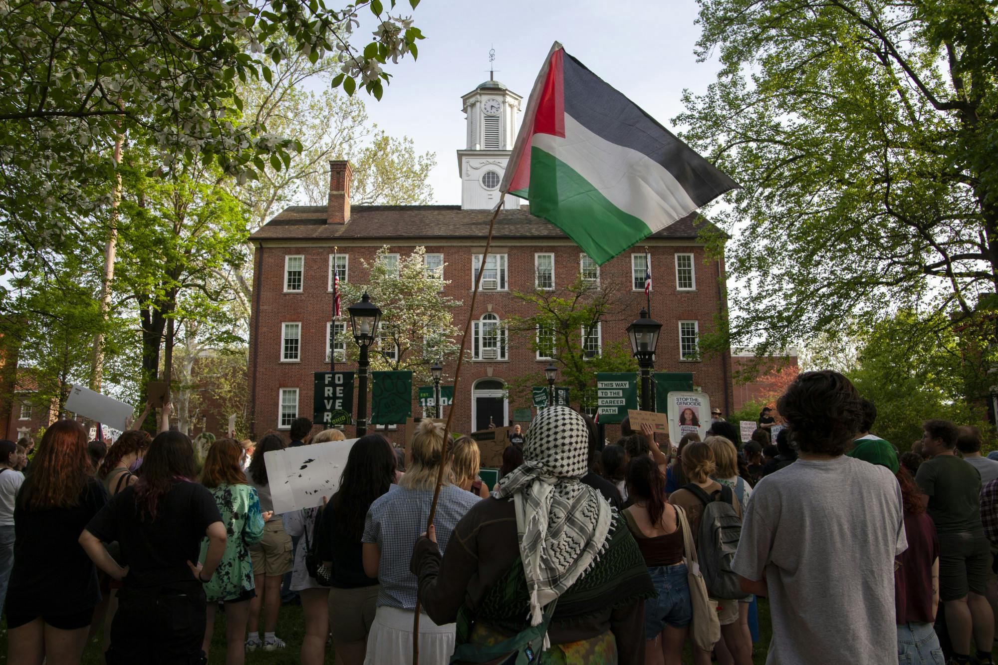 Student protest for Gaza
