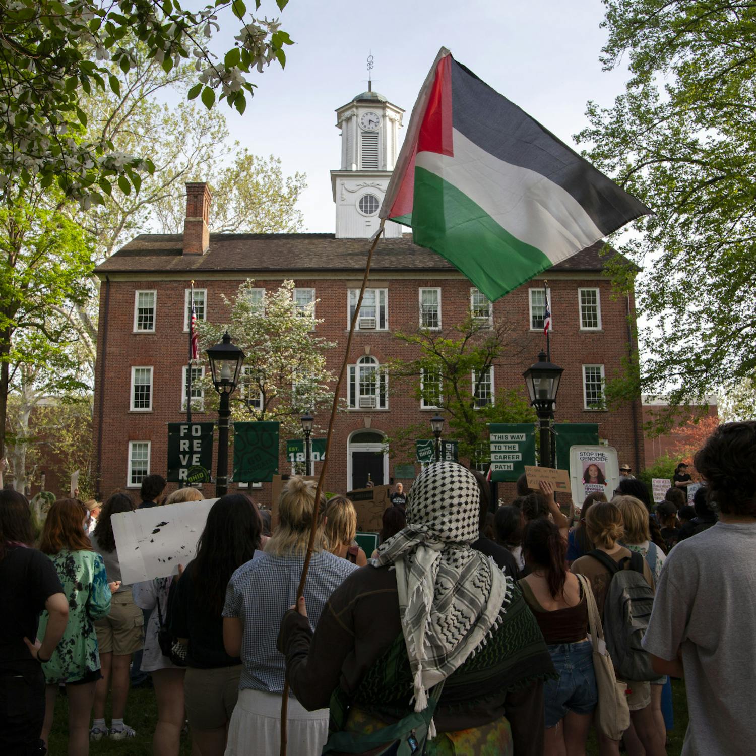 Student protest for Gaza