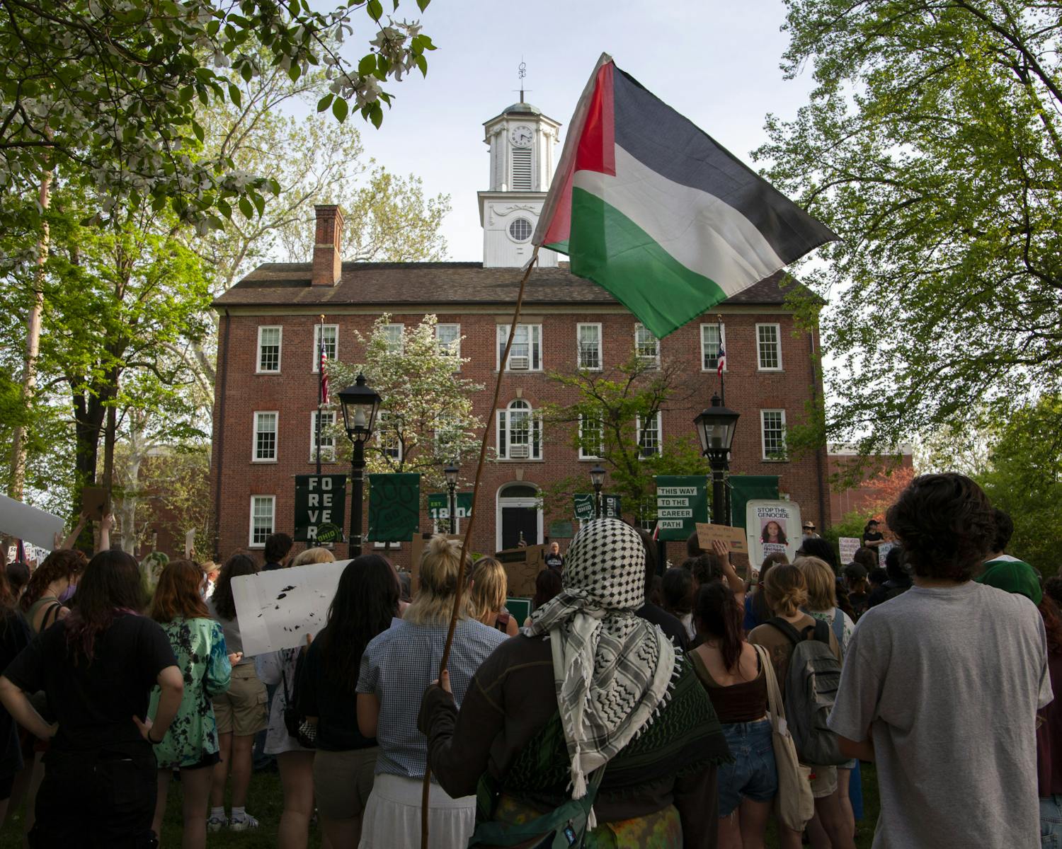 Student protest for Gaza