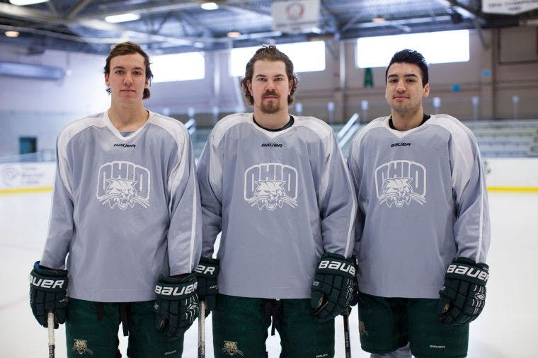 Hockey: Early playing shapes players before bonding as Bobcats  