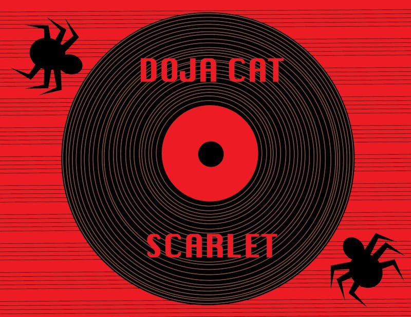 Doja Cat Goes Featureless on 'Scarlet