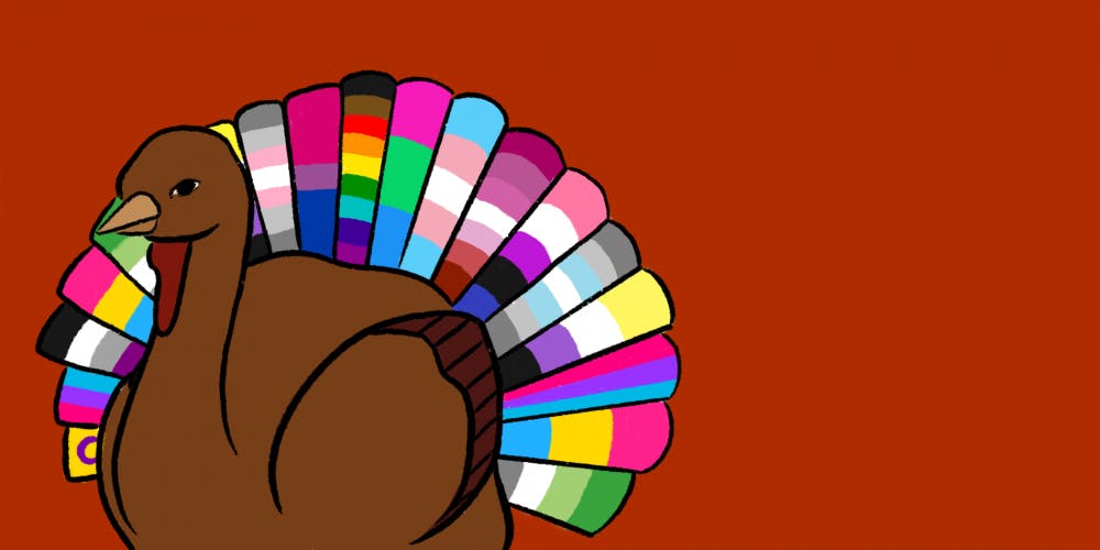 rainbow thanksgiving