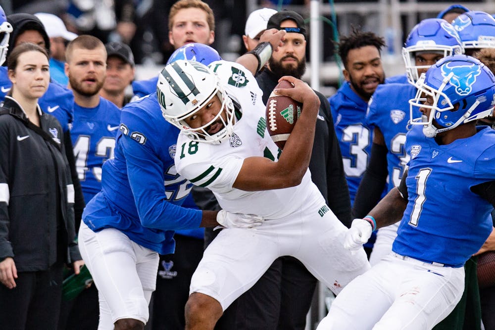 Football: Ohio blows 3-touchdown lead to Buffalo in loss Post