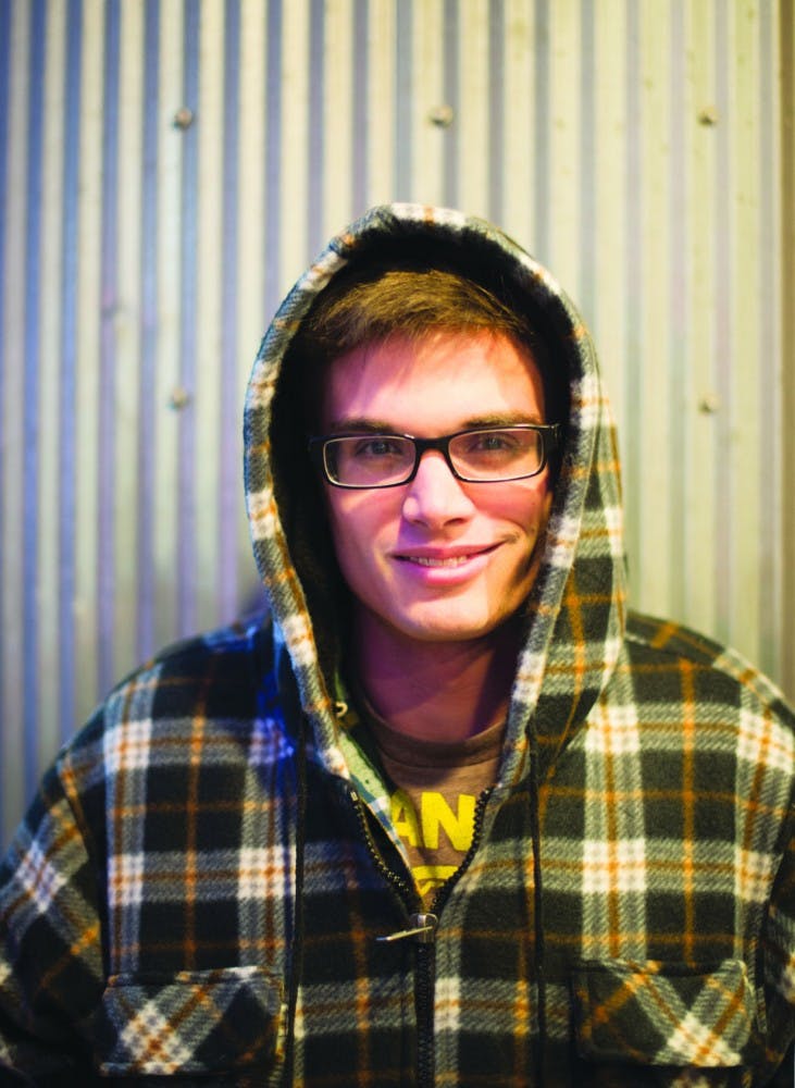 Chris Manse, recent OU graduate with a degree in audio production  