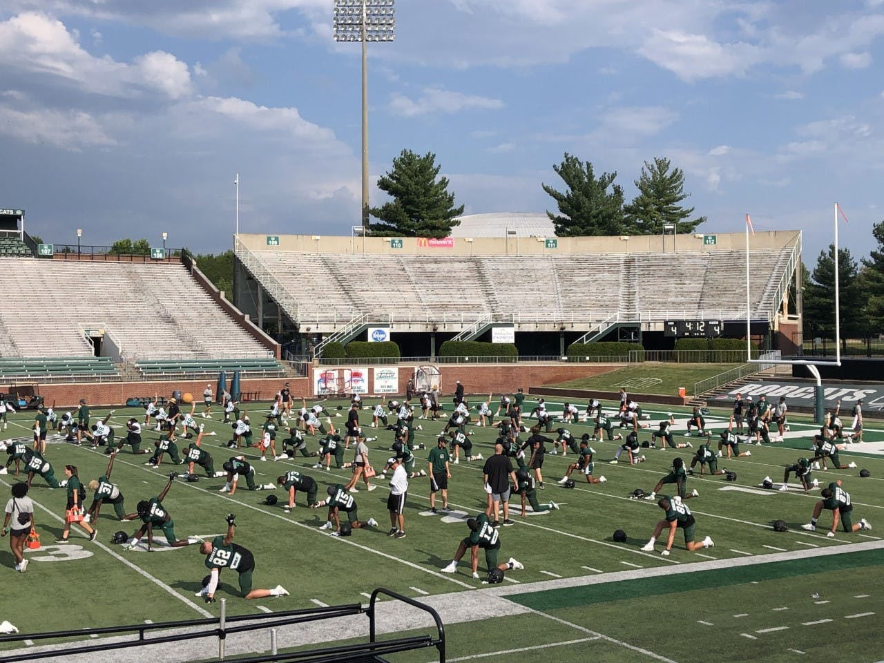 Ohio fall camp sixth practice