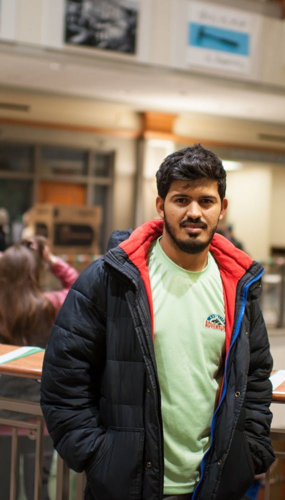 Rashid Al Saadi, senior studying meteorology  