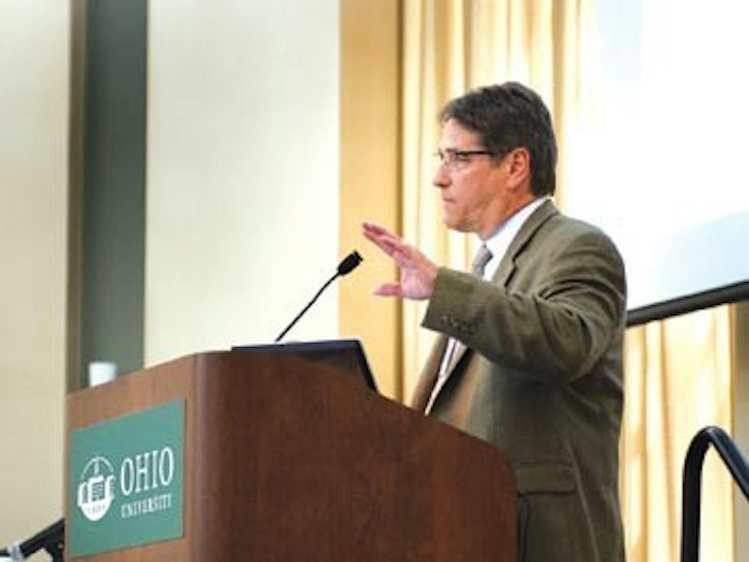 Speaker cautions Ohio with regard to 'fracking' using Pennsylvania tale