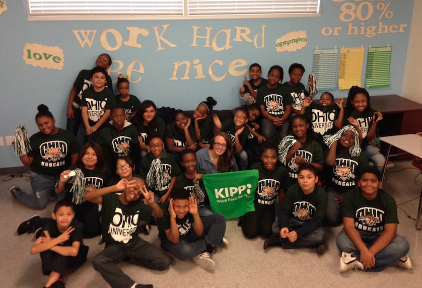 Alaina Pariano's classroom in south LA  